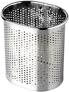 Stainless Steel Cutlery Utensil Holder (Small Oval)