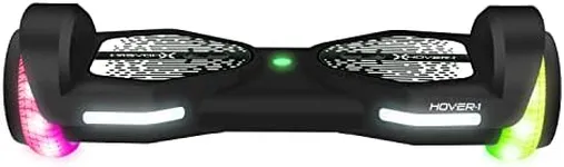 Hover-1 All-Star Hoverboard 7MPH Top Speed, 7MI Range, Dual 200W Motor, 5HR Recharge, 220lbs Max Weight, LED Wheels & Headlights