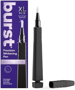 Burst Precision Whitening Pen, 9% HP, 45 Whitening Treatments, Enamel Safe, Vegan, Paraben Free, Delicious Flavor, 1 Count