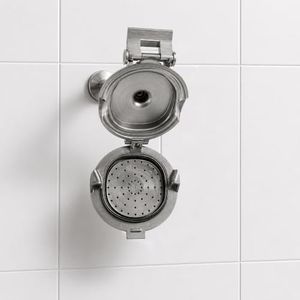 Shower Clear Patented Open Clean Design Shower Head - The World’s Only Cleanable Shower Head to Reduce Moisture & Buildup, High Pressure Flow, Universal Fit - Nickel- 5.5 inches