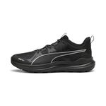 Puma Mens Reflect Lite Trail Running Sneakers Shoes - Black, Puma Black-Cool Dark Gray-puma Silver, 9