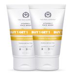 The Man Company Vitamin C Face Wash (Buy 1 Get 1 FREE) with Turmeric and Moringa | Paraben Free - 100ml