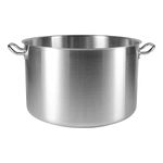 SignatureWares Stainless Steel Stock Pot 40 Quarts (37.85 Liters) Capacity - STOCKPOTSS40 (Lid is Sold Separately)