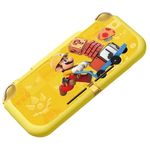 Yellow Mario Maker Case Shell Protective Cover TPU Rubber Compatible with the Nintendo Switch Lite