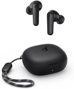 Soundcore Cuffie Bluetooth by Anker P20i, Auricolari Bluetooth 5.3, Cuffie Wireless In-ear Driver 10mm con Bassi Potenti, 30 Ore di Riproduzione, Resistenza acqua IPX5, EQ, 2 microfoni chiamate AI