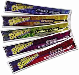 Sqwincher Sqweeze: Electrolyte Replenishing Freezer Pops, Assorted, Pack of 10