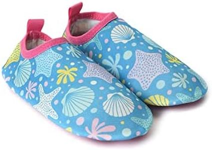 Mi Arcus Printed Swim Shoes for Kids Blue