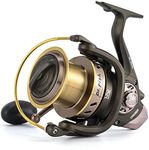 Dr.Fish Long Shot 10000 Saltwater Spinning Reel Surf Fishing Reel, 13+1 BBS, 40LB Max Drag, Ultra High Capacity, Heavy Duty Surf Casting Reel Offshore Fishing Reel Catfish Reel Ocean Sea Fishing