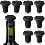 8 Pcs Silicone Wine Stopper Reusabl