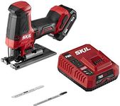SKIL PWRCore 12 Brushless 12V Compact Jigsaw Kit, Includes 2.0Ah Battery and PWRJump Charger - JS5833A-10