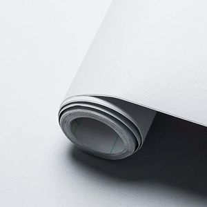 WADILE Peel and Stick Wallpaper 23.2in x 787.4in Contact Paper for Countertop Waterproof, Removable Wall Paper for Furniture Kitchen Self-Adhesive, Vinyl Realistic Sensation, White