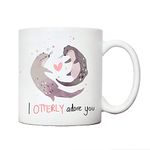 I otterly adore you mug | valentines Christmas anniversary birthday gifting ideas | girlfriend wife partner fiancée gifts | boyfriend husband presents