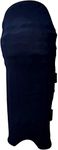 Skyhi Colored Cricket Batting Pads Covers - Leg Guards Clads - Leg Guard Skin (Navy Blue)