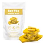 Undy 100% Natural Pure Beeswax for Candle Making | Beeswax for Candles | Unrefined Raw Organic (Beeswax (500 Grams))