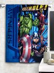 Athom Trendz Marvel Avengers Premium 350 GSM Cotton Kids Bath Towel (Multicolour, 60x120 cm) -Pack of 2