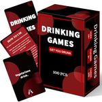 Poen Drinking Games with 1 Box of Cards Fun Party Game for Adults Girls Night Drinking Game for Bachelorette Party Adults Birthday Wedding