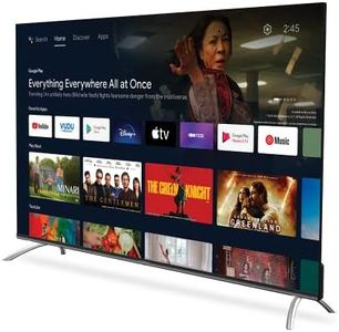 STRONG - SRT55UD7553 - Smart TV 4K UHD - TV 55'' (139 cm) - TV Connectée Android TV - Streaming - Chromecast - WiFi & Bluetooth - Google Assistant