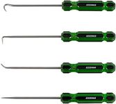 OEMTOOLS 26546 4 Pc Hook and Pick Set w/Acetate Handle, Pick Set Mechanic, Hook Tool, Pick Tool, Vehicle Pick and Hook Set, Pick Tool Set, Pick Set