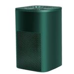 Evissa Desktop Air Purifier Portable USB Air Purifiers with HEPA Filter for Office Bedroom Home Effectively Removes Pollutants, Dust, Odor, Super Quiet Powered by USB No Adapte (Green)