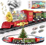 deAO Christmas Train Set for Kids, 