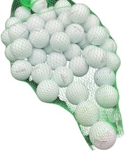 Golf Ball Planet Used Golf Balls for Kirkland Signature 4A/Near Mint (50 Pack, White)