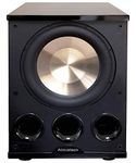 BIC Acoustech Elite Series PL-300 12” Powered Subwoofer – 1400W with Tri-Tuned Ports and “BASS Boost” Feature for Room Shaking Bass Down to 15Hz