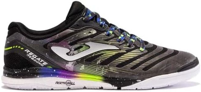 Joma regate Rebound 2401 Indoor, Scarpe da Calcetto Uomo (Nero, Sistema Taglie Calzature EU, Adulto, Numero, Media, 43)
