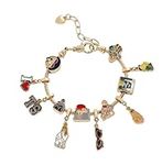 Album-Inspired Charm Bracelet - TS's Musical Highlights in Pendants - Perfect Jewelry for Swifties