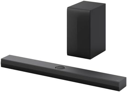 LG DS70TY 3.1.1 Dolby Atmos Soundbar (400W) with Wireless Subwoofer (eARC, HDMI, Optical, Bluetooth) [2024]