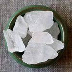 Elysian Alum Stone Fitkari, Phitkari, Crystal Stone Natural Alum Stone White Alum Crystal Rock Alum for Hard Water Purification 1 KG