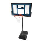 Lifetime 1529 Courtside Base Height-Adjustable Portable Basketball System with 50-Inch Shatter Fusion Backboard