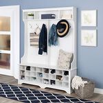 Prepac 24 Shoe Cubby Wide Hall Tree