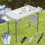 ERGMASTER Fish Cleaning Table with 