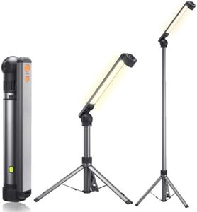 Rechargeable Camping Light, 10000mAh Telescopic Work Light Ultra Bright