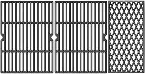 DGH474CRP Grill Grate for Dyna-Glo 5-Burner DGH485CRP DGH474CRP-D DGH485CRP-D DGH483CRP DGB495SDP Gas Grill Replacement Parts, Cast Iron Cooking Grates for Dyna Glo 70-01-911 Side Searing Grates