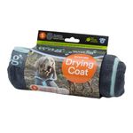 Henry Wag Drying Coat - Soft & Highly Absorbent Microfibre, Muddy Pet Accessories, Quick Drying - Designed for Dogs - GRS Recycled Polyester - S (40cm)