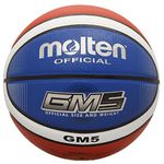 Molten BGMX6-C Bgmx-C Basketball, Red/White/Blue, Intermediate Size 6