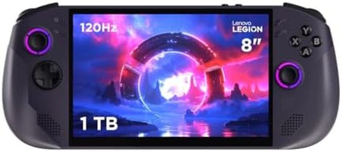 Lenovo Legion Go S Gaming Console | 8 Inch WUXGA Display | AMD Ryzen Z2 Go | 16GB RAM | 1TB SSD | AMD Radeon Graphics | SteamOS | Nebula Nocturne Black