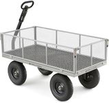 Gorilla Carts Steel Utility Cart, 7