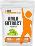 BulkSupplements.com Amla Extract Powder - Indian Gooseberry Powder - Amla Supplement - Fruit Powder - Amla Fruit Extract - Amla Powder - Amla Powder for Hair Growth (500 Grams - 1.1 lbs)