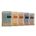 THE MILLET COMPANY 500G Unpolished Combo Pack Of 5, Browntop, Foxtail, Kodo, Barnyard, And Little Millet [2.5Kg Total], Natural Farm Produce, High Fibre Millets 500 G (Pack Of 5)