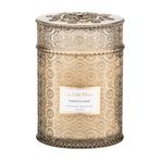 La Jolíe Muse Scented Candles Vanilla and Coconut Gift Candles, Wood Wick Candle Gifts for Women 19Oz /539g Large Candles Natural Soy Wax Glass Jar 90 Hours Long Burning, Gift for Her
