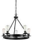 Sea Gull Lighting 3110205-846 Ravenwood Manor Five-Light Chandelier, Stardust Finish