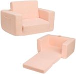 BEJOY Kids Sofa Bed 2-in-1 Fold Out