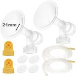 Breastpump Kit (Breastshield Small 21mm) for Medela Pump In Style Advanced Breastpump Released After July 2006. Include 2 Breastshields (Replace Medela Personalfit Breastshield), 2 Valves, 4 Membranes, and 2 Tubes. Can Be Used With Simple Wishes