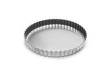 Fox Run 4549 8-Inch Tartlet/Quiche Pan with Removable Bottom, 8 x 8 x 1