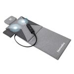 Homedics Stretch Essentials - Full Body Massage Mat, 3 Stretch Programs, Upper & Lower Back Stretcher Mats, Lightweight and Foldable Body Massager Mat for Relief, Yoga or Workout - with Head Pillow