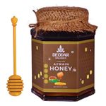 DEODAR ORGANICS' Raw AJWAIN 100% Pure Natural Fresh & Unprocessed Unheated Original Honey | Honey (Pack of 1 Glass Jar) (1000 GM)