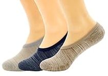 Sperry Men's 3 Pack Cushioned Halyard Liner Socks, New Wheat Assorted, Shoe Size: 6-12