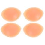 SOIMISS 2 Pairs Small Abalone Breast Pad Silicone Gel Silicone Bust Enhancer Bra Liners Miss Insert Seamless